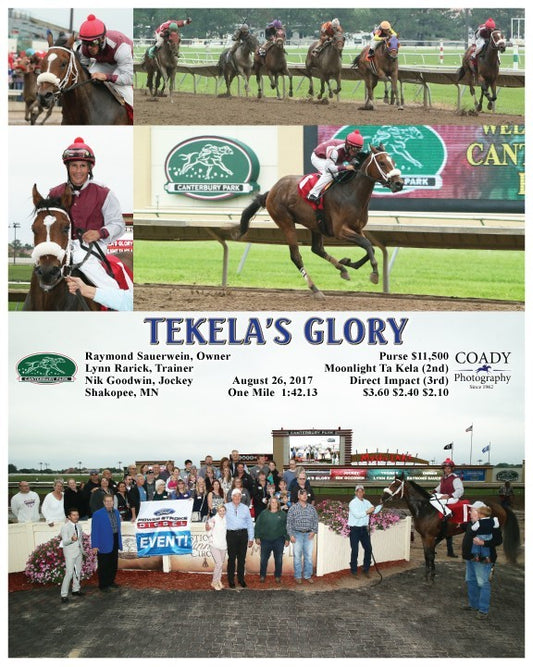 TEKELA'S GLORY - 082617 - Race 01 - CBY