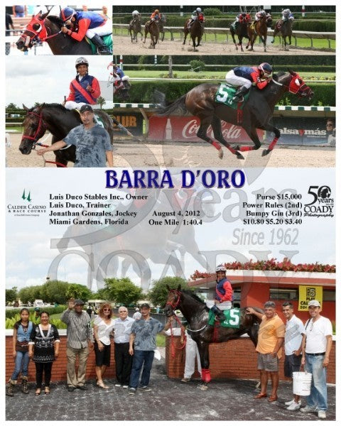 BARRA D'ORO - 080412 - Race 07