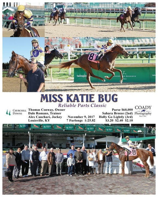 MISS KATIE BUG - 110917 - Race 03 - CD