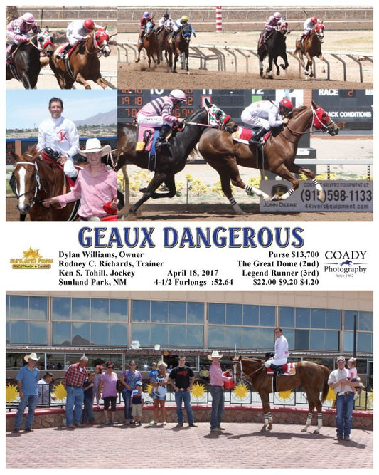 GEAUX DANGEROUS - 041817 - Race 02 - SUN