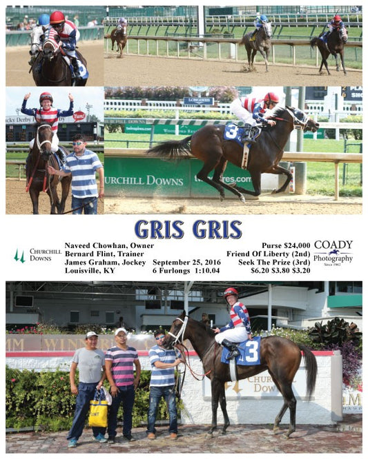 GRIS GRIS - 092516 - Race 05 - CD