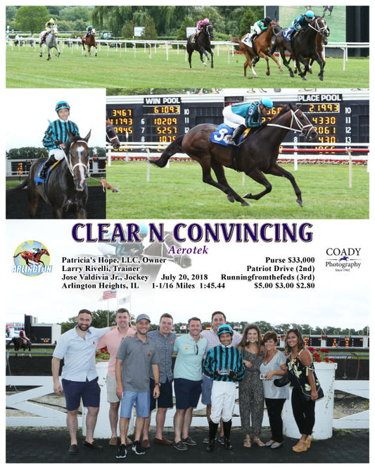 CLEAR N CONVINCING - 072018 - Race 07 - AP - Group