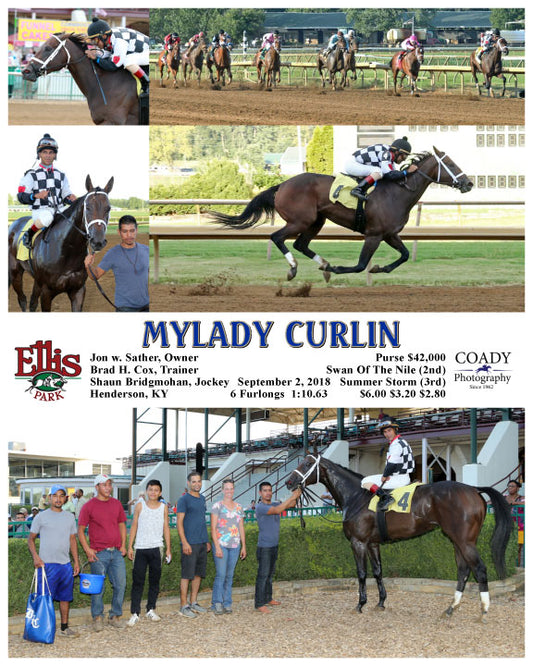 MYLADY CURLIN - 090218 - Race 10 - ELP