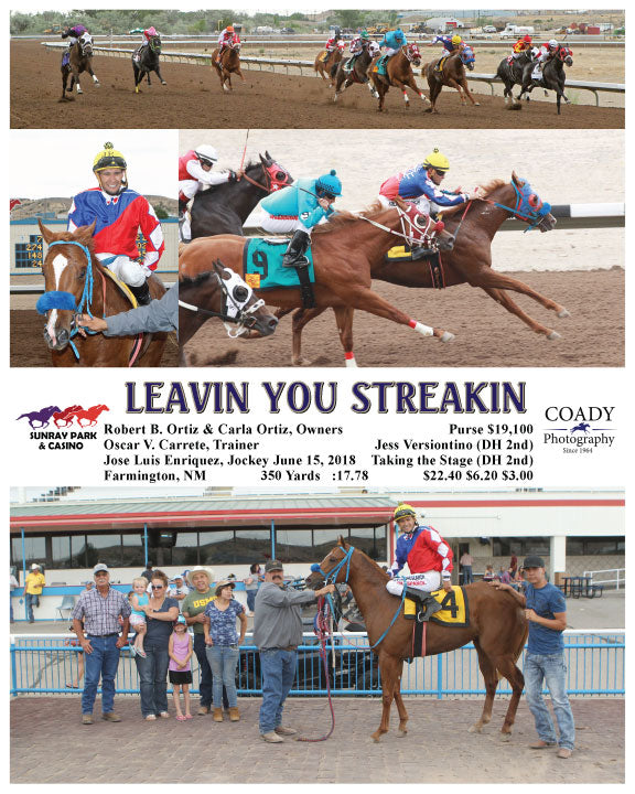LEAVIN YOU STREAKIN - 061518 - Race 09 - SRP