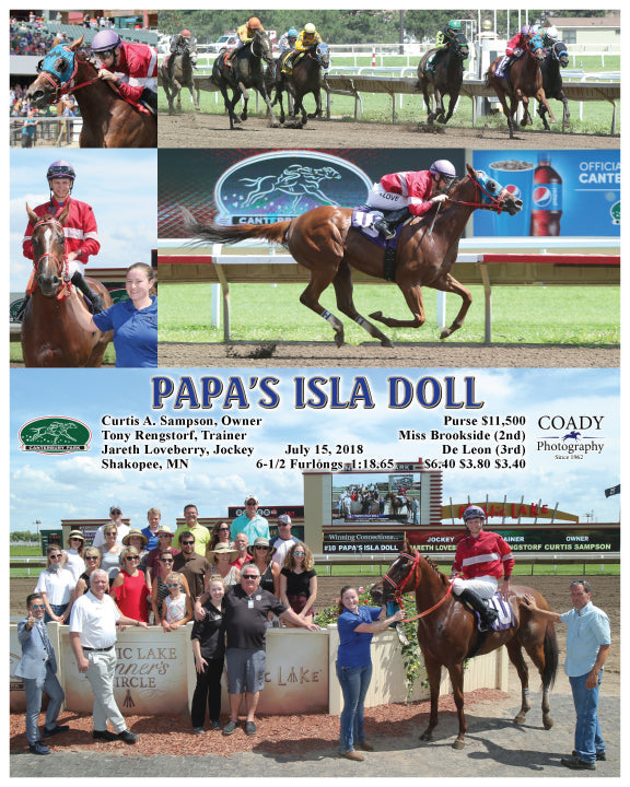PAPA'S ISLA DOLL - 071518 - Race 05 - CBY