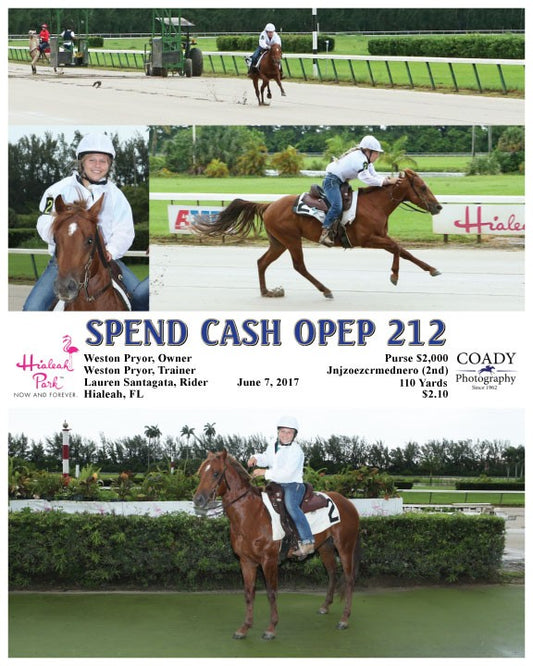 SPEND CASH OPEP 212 - 060717 - Race 01 - HIA
