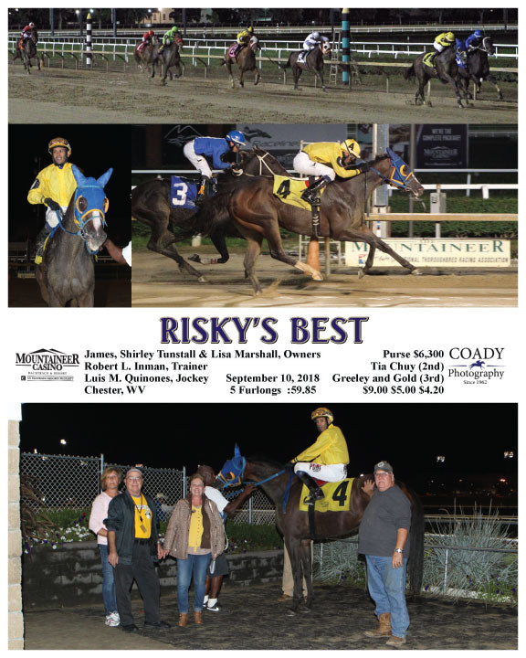 RISKY'S BEST - 091018 - Race 07 - MNR