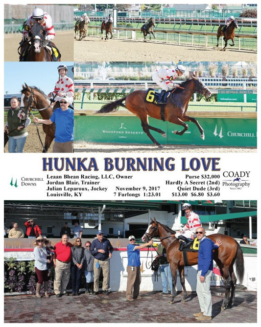 HUNKA BURNING LOVE - 110917 - Race 02 - CD