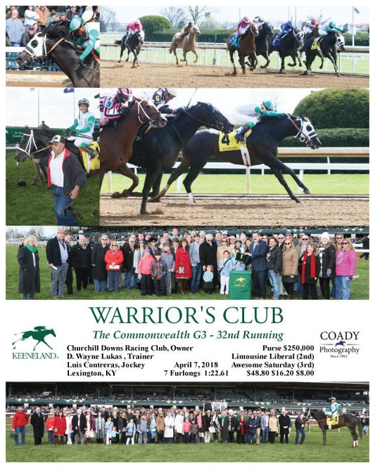 WARRIOR'S CLUB - 040718 - Race 06 - KEE