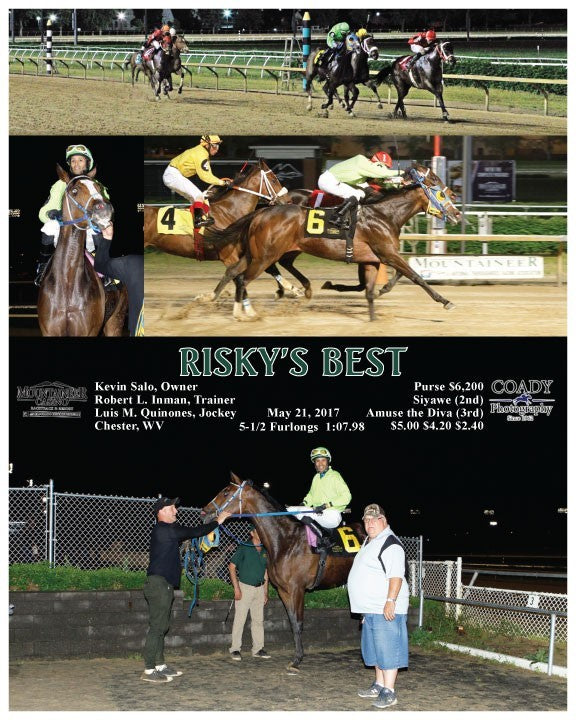 RISKY'S BEST - 052117 - Race 09 - MNR