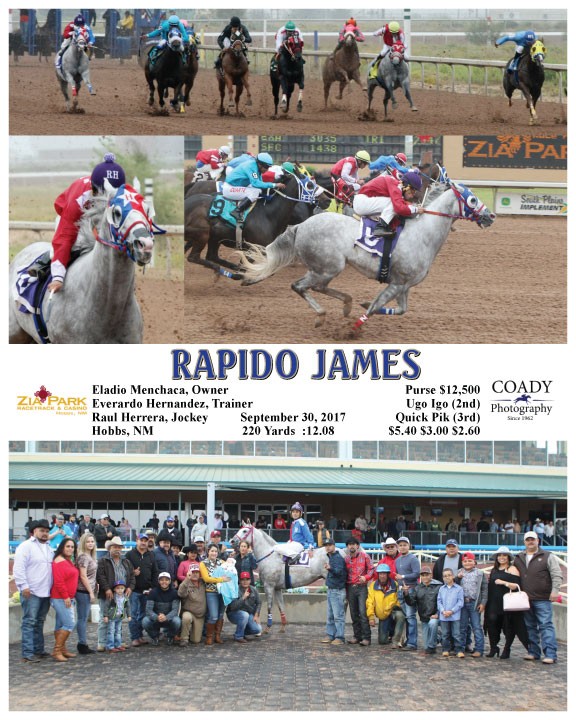 RAPIDO JAMES - 093017 - Race 05 - ZIA