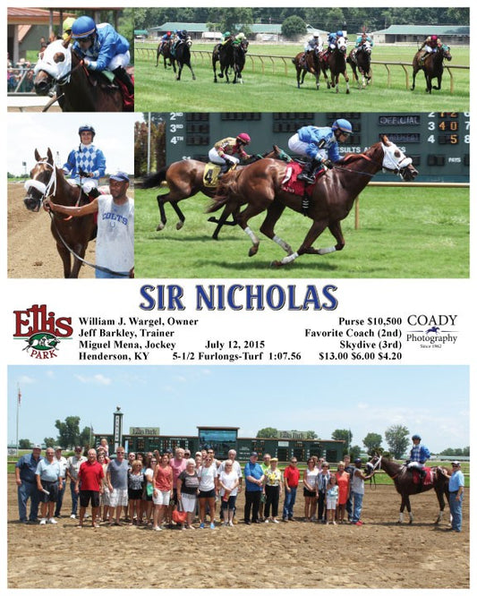 Sir Nicholas - 071215 - Race 01 - ELP