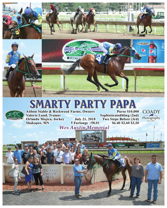 SMARTY PARTY PAPA - 072118 - Race 03 - CBY