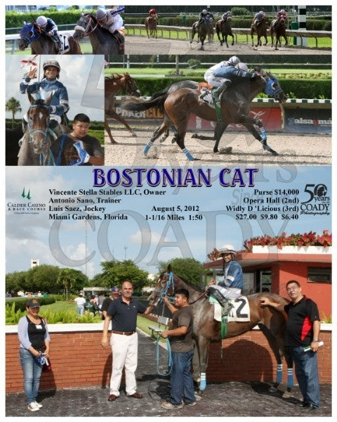 BOSTONIAN CAT - 080512 - Race 09