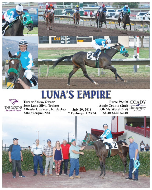 LUNA'S EMPIRE - 072018 - Race 03 - ALB