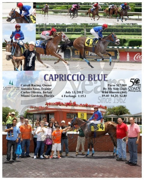 CAPRICCIO BLUE - 071312 - Race 01