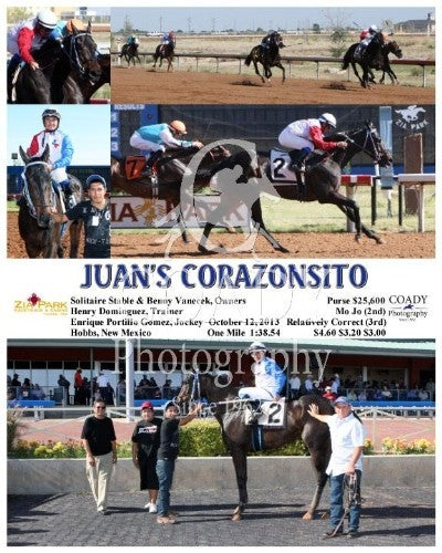 Juan's Corazonsito - 101213 - Race 08 - ZIA