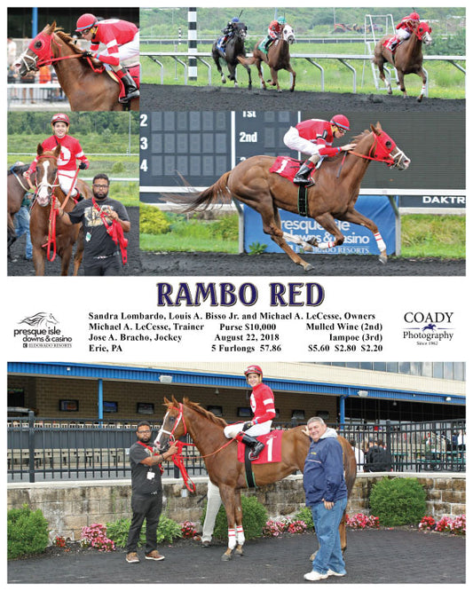 RAMBO RED  - 082218 - Race 02 - PID