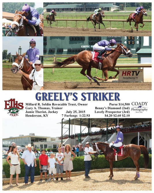 Greely's Striker - 072515 - Race 03 - ELP