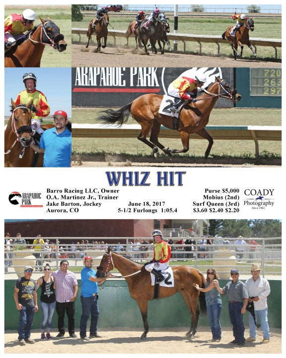 WHIZ HIT - 061817 - Race 04 - ARP