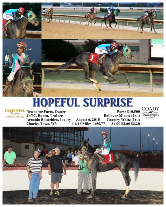 Hopeful Surprise - 080615 - Race 03 - CT