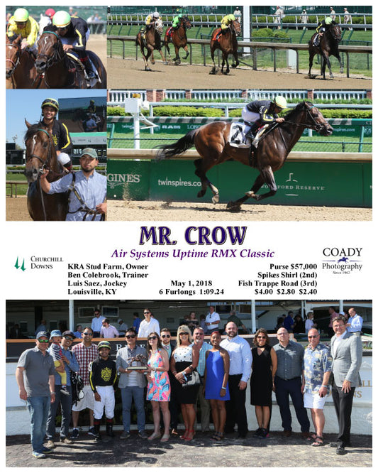 MR. CROW - 050118 - Race 08 - CD - G