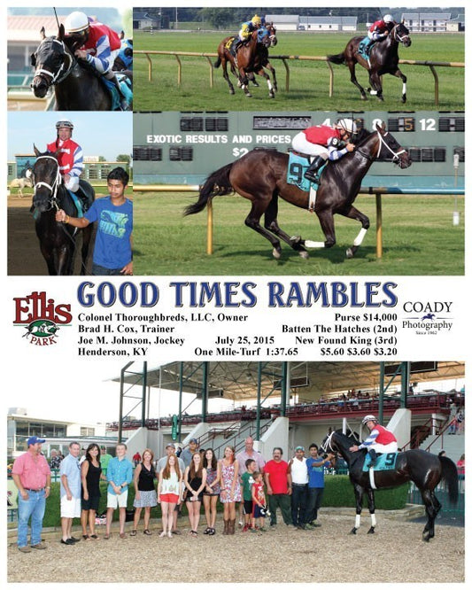 Good Times Rambles - 072515 - Race 09 - ELP