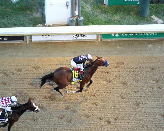 AUTHENTIC - The Kentucky Derby - 146th Running - 09-05-20 - R14 - CD - Aerial Finish 01