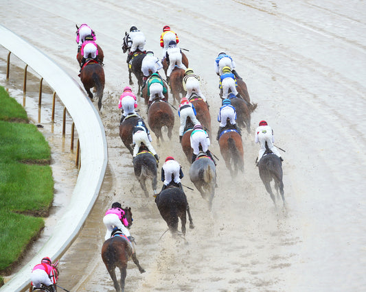 COUNTRY HOUSE - The Kentucky Derby - 145th Running - 05-04-19 - R12 - CD - Aerial First Turn 01