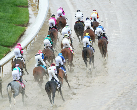 COUNTRY HOUSE - The Kentucky Derby - 145th Running - 05-04-19 - R12 - CD - Aerial First Turn 02