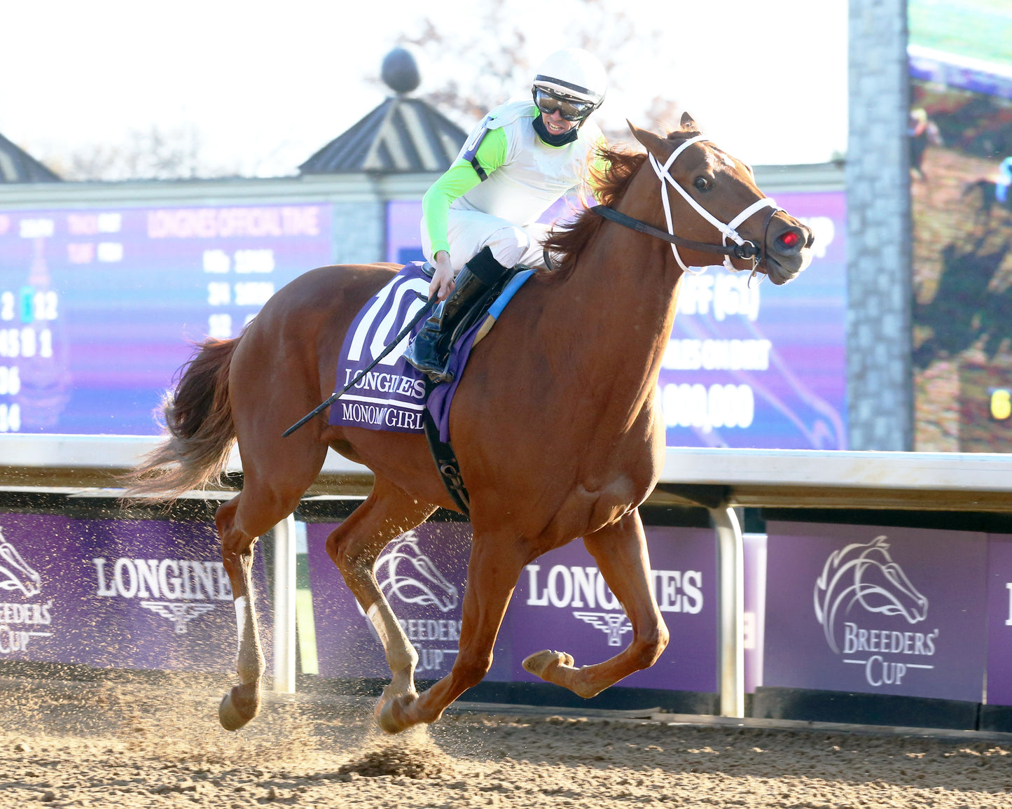 MONOMOY GIRL - Breeders' Cup Distaff G1 - 11-07-20 - R10 - KEE - Finish 02