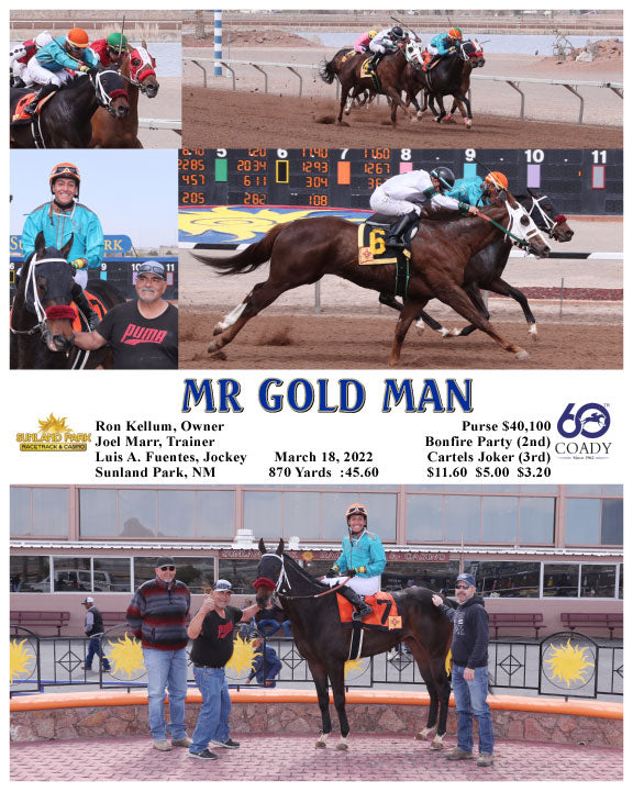 MR GOLD MAN - 03-18-22 - R03 - SUN