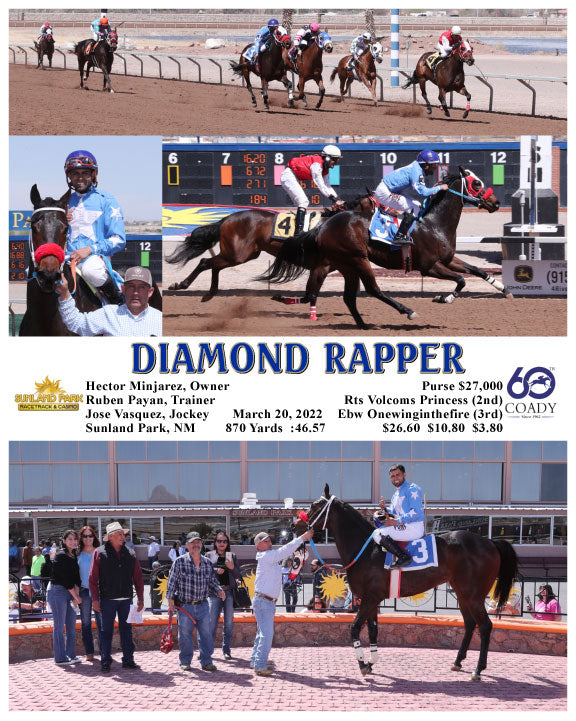 DIAMOND RAPPER - 03-20-22 - R01 - SUN