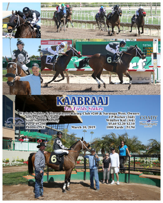 KAABRAAJ - Ten Fields Stakes - 03-10-19 - R01 - TUP