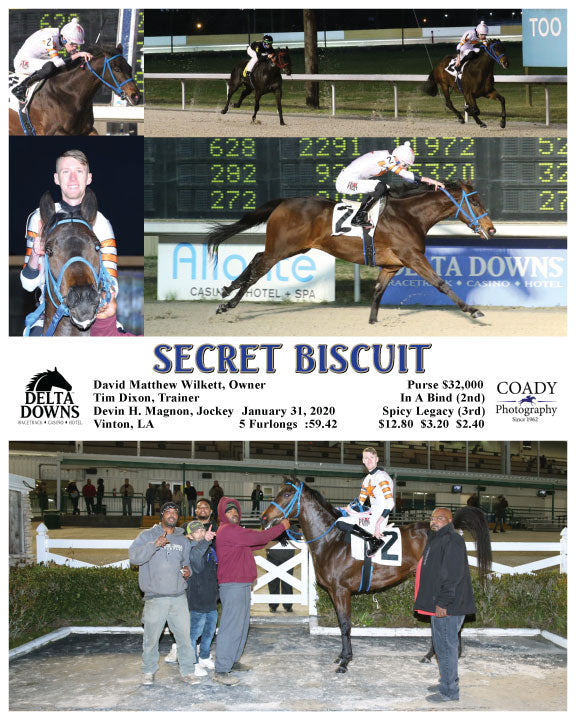 SECRET BISCUIT - 013120 - Race 01 - DED