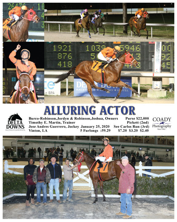 ALLURING ACTOR - 012520 - Race 02 - DED