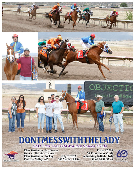 DONTMESSWITHTHELADY - AZD Two Year Old Maiden Stakes Trials - 07-02-22 - R02 - AZD