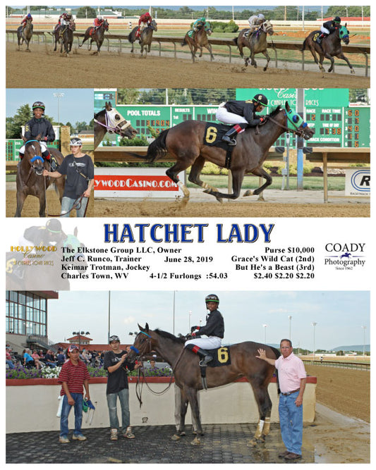 HATCHET LADY - 062819 - Race 02 - CT