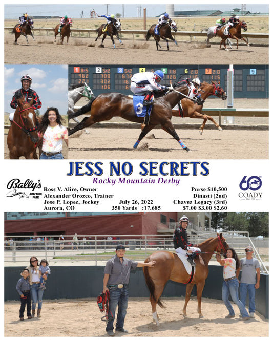 JESS NO SECRETS - Rocky Mountain Derby - 07-26-22 - R02 - ARP
