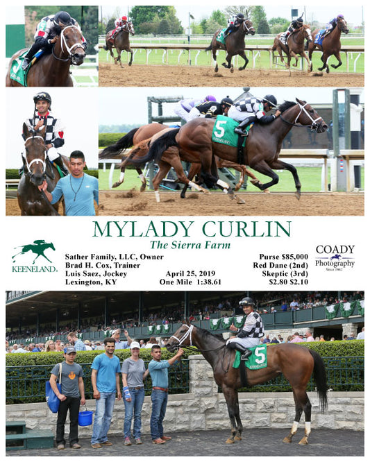 MYLADY CURLIN - 042519 - Race 02 - KEE