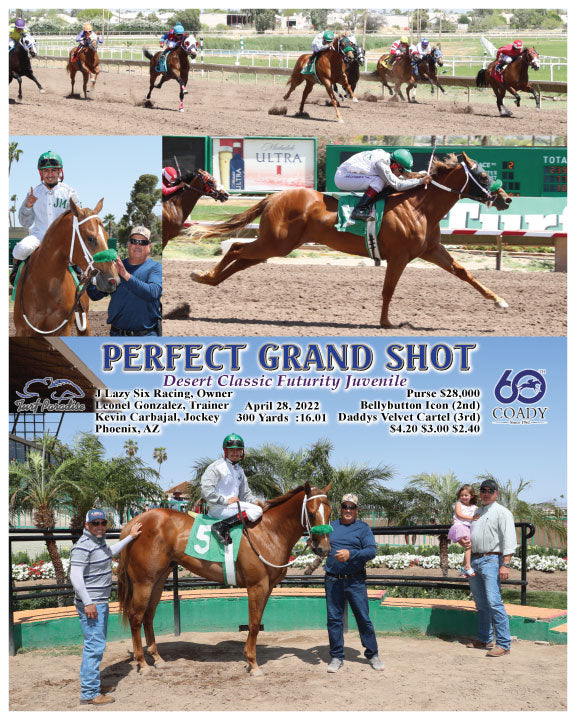 PERFECT GRAND SHOT - Desert Classic Futurity Juvenile - 04-28-22 - R02 - TUP