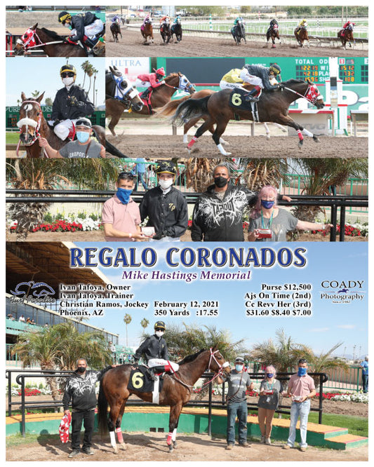 REGALO CORONADOS - Mike Hastings Memorial - 02-12-21 - R02 - TUP