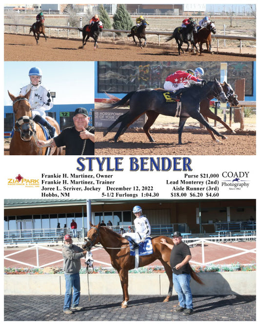 STYLE BENDER - 12-12-22 - R02 - ZIA