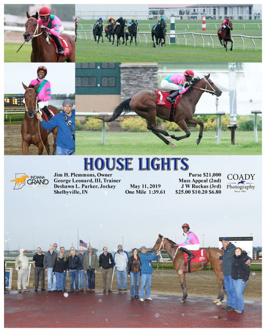 HOUSE LIGHTS - 051119 - Race 03 - IND