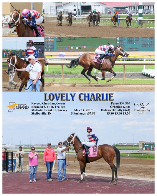 LOVELY CHARLIE - 051419 - Race 03 - IND