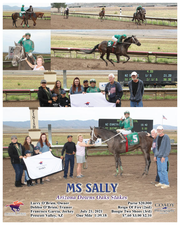 MS SALLY - Arizona Downs Oaks Stakes - 07-21-21 - R03 - AZD