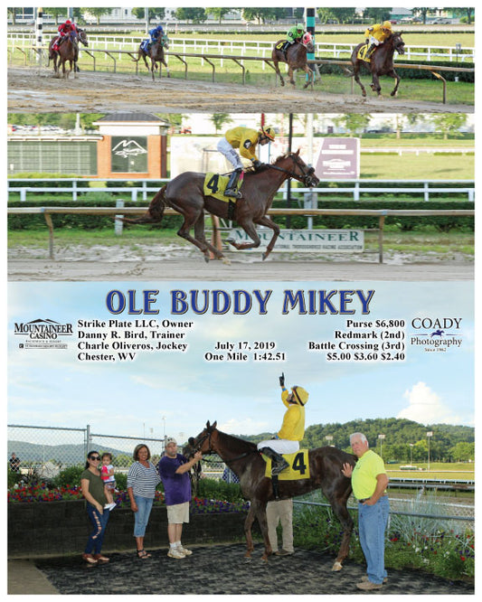 OLE BUDDY MIKEY - 071719 - Race 03 - MNR