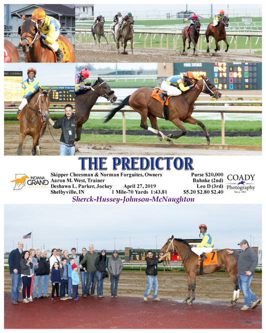 THE PREDICTOR - 042719 - Race 03 - IND - Group
