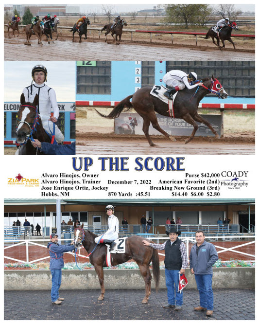 UP THE SCORE - 12-07-22 - R03 - ZIA