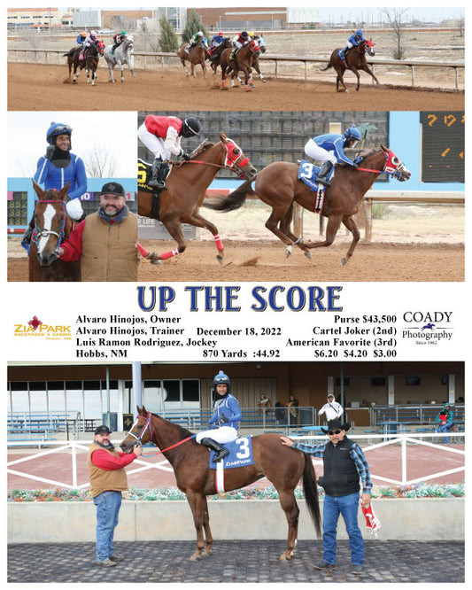 UP THE SCORE - 12-18-22 - R03 - ZIA
